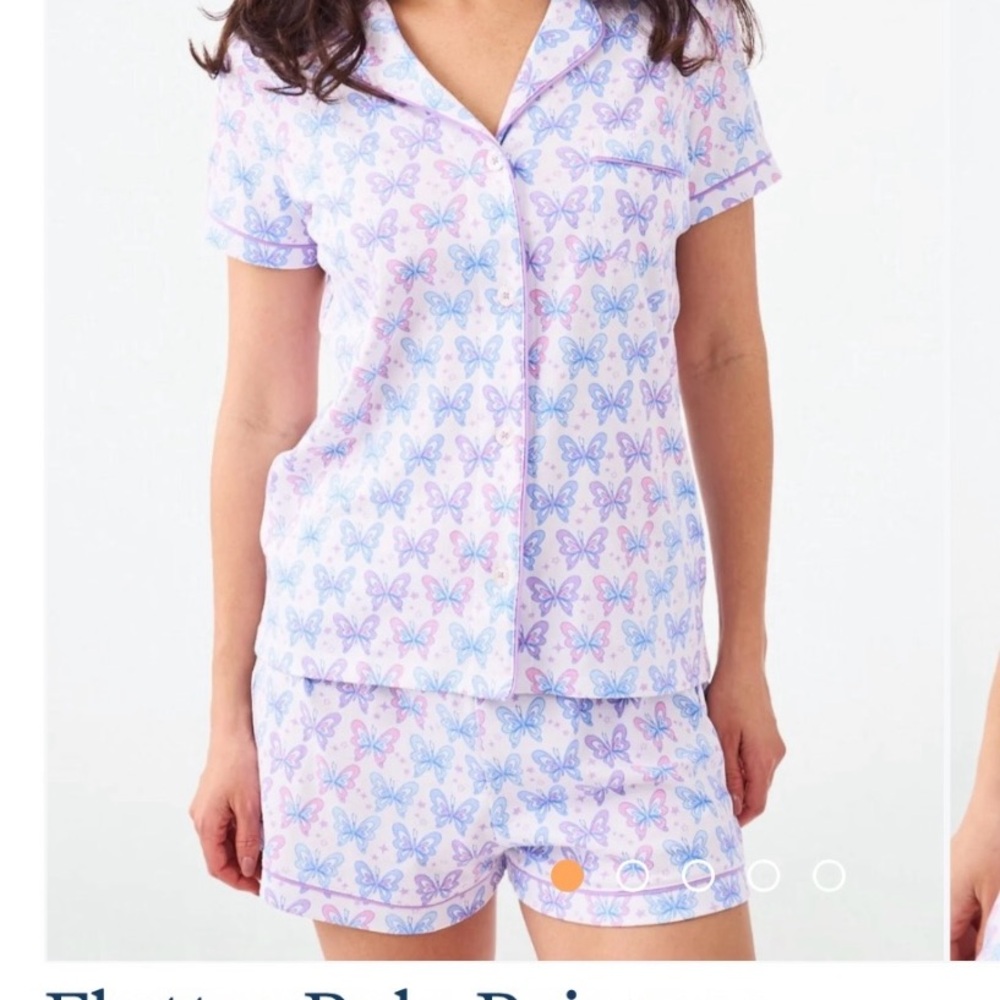 Roller Rabbit Flutter Polo Pajamas